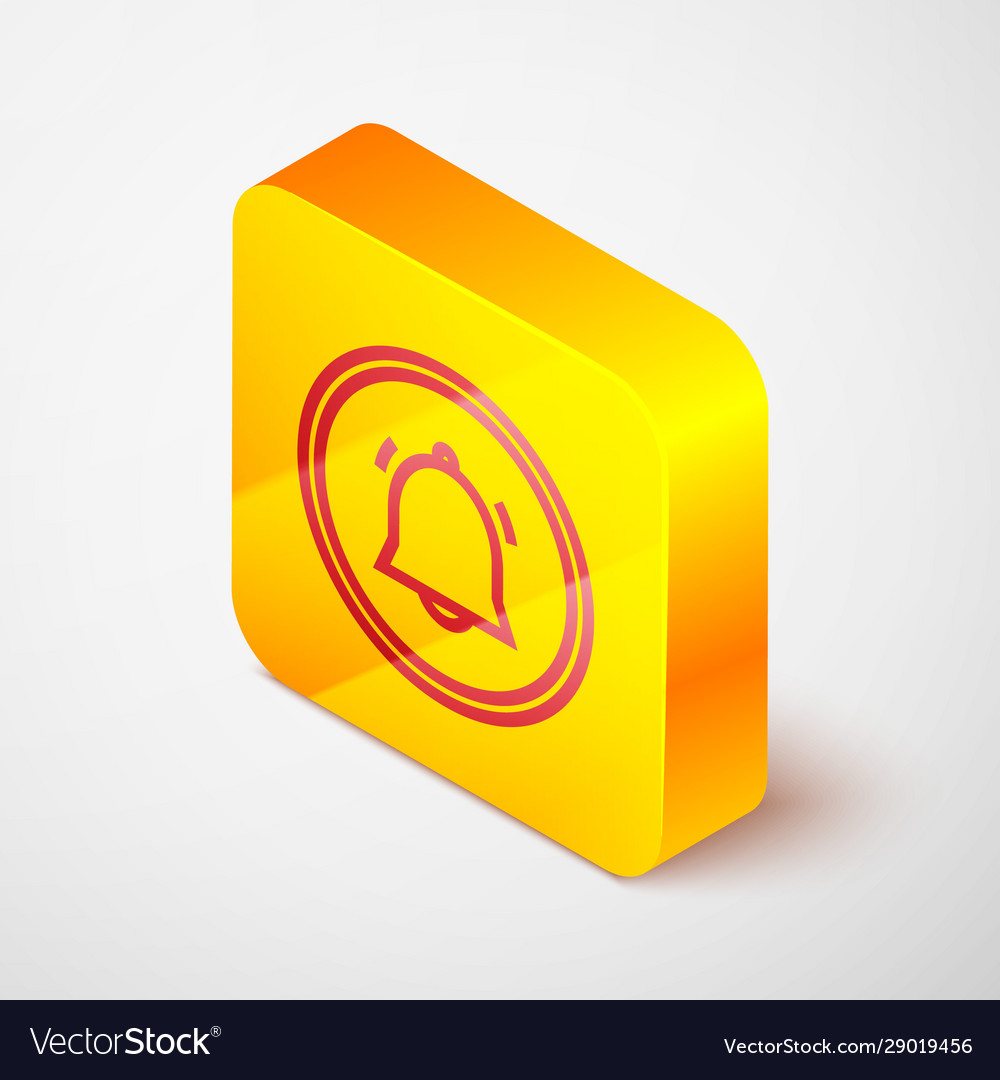 Isometric line circle button and chat vector image Isometric line circle button and chat