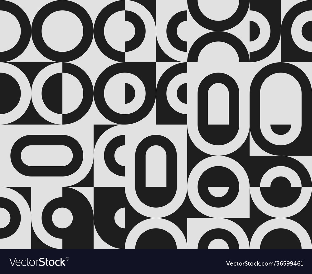 Brutalism design abstract pattern vector image Brutalism design abstract pattern