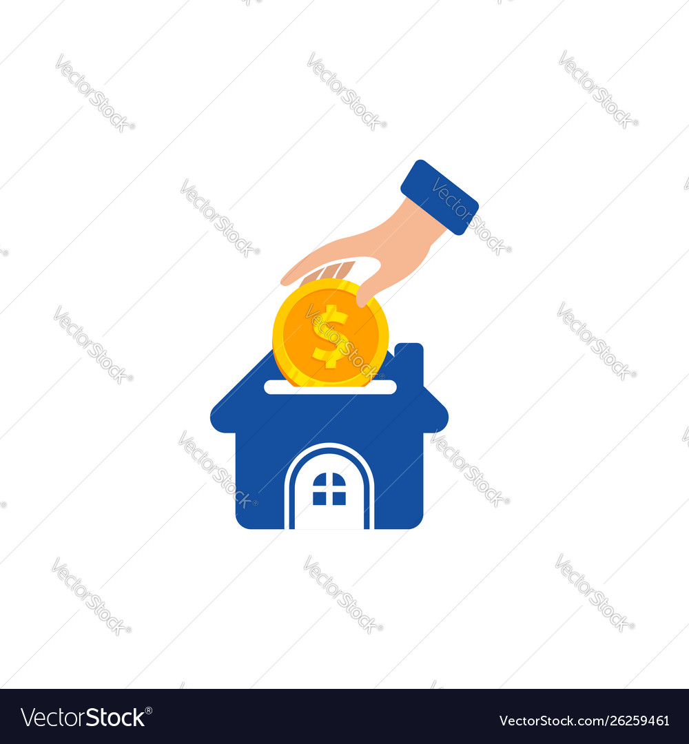 Home investment logo icon symbol