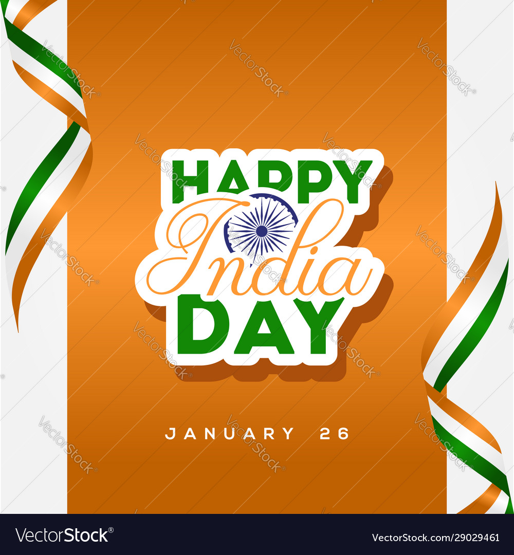 India Republic Day Design For Banner Or Background
