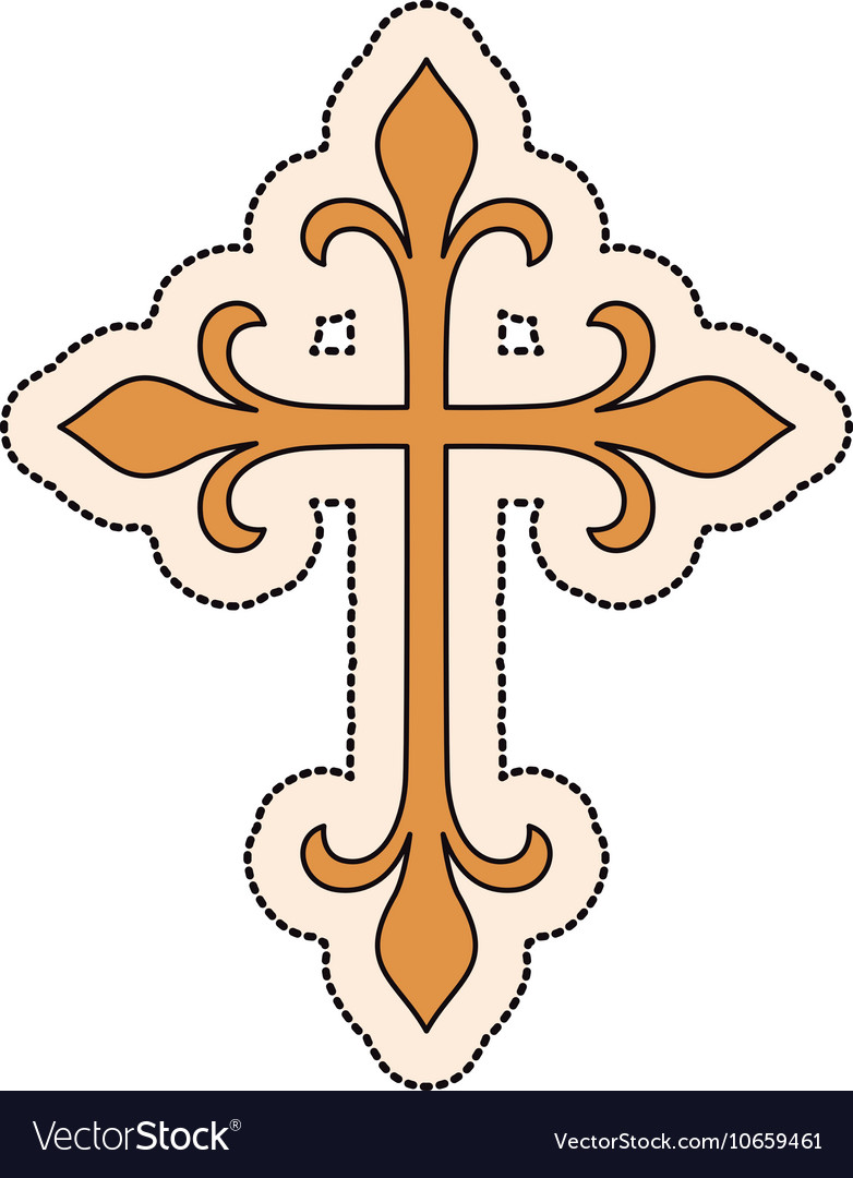 Isolated cross shape design