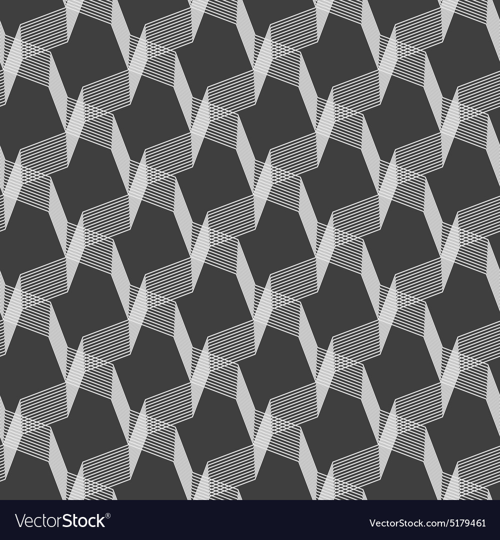 Monochrome pattern with gray intersecting thin