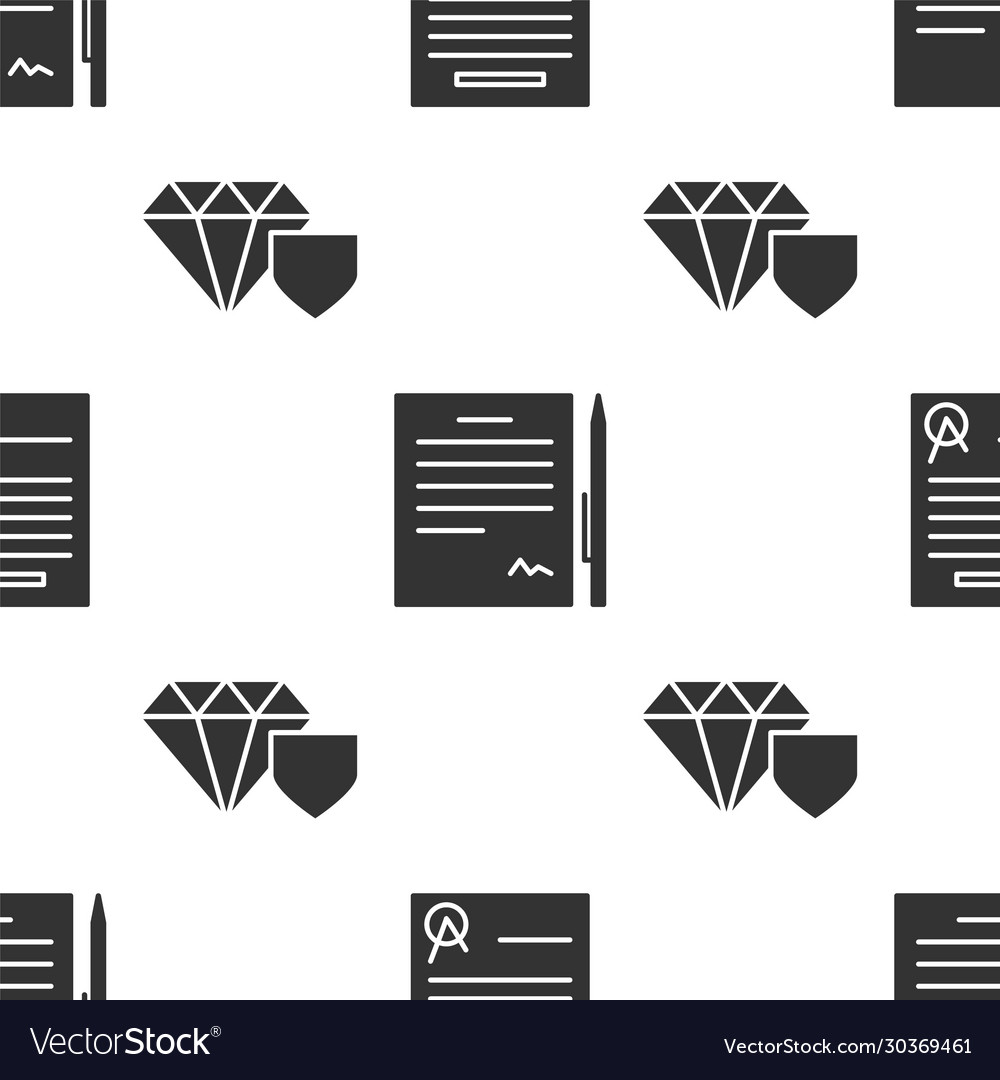 Set confirmed document and check mark contract Vector Image Set confirmed document and check mark contract