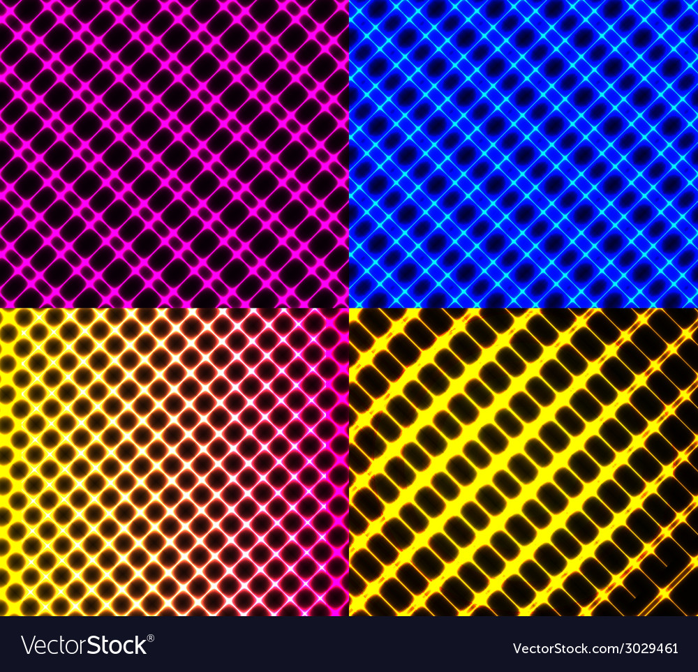 Set of dark abstract spectrum background lines
