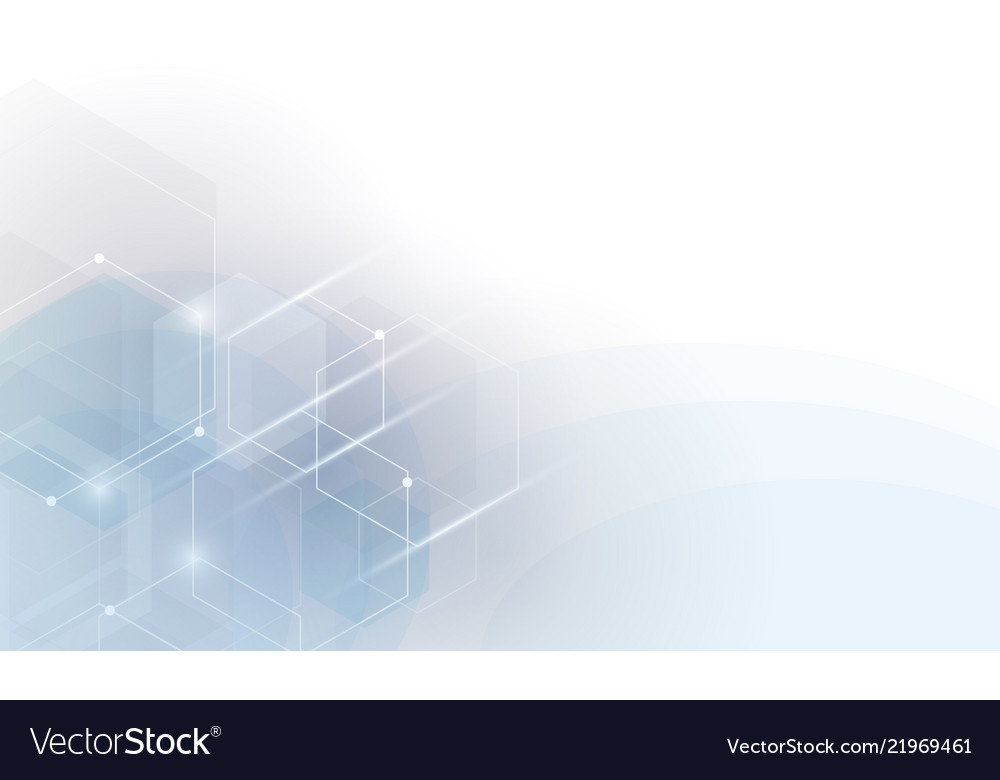 Shape of hexagon concept design abstract vector image Shape of hexagon concept design abstract