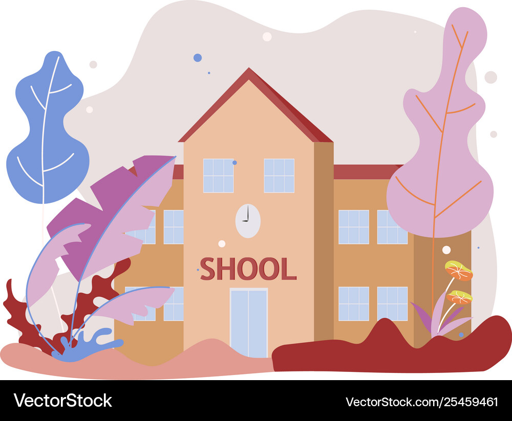 Welcome Back To School Banner Royalty Free Vector Image