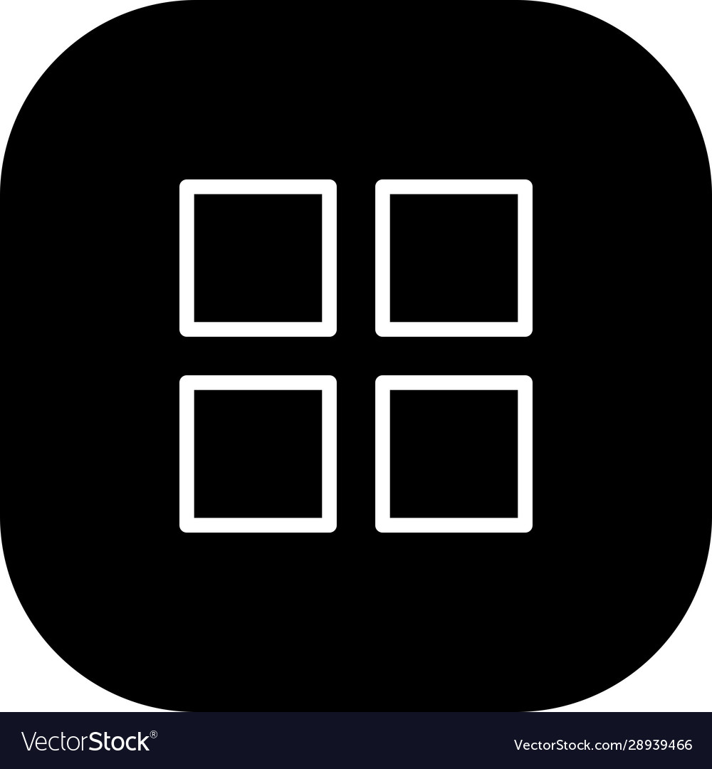 Apps Icon mit weißem Hintergrund