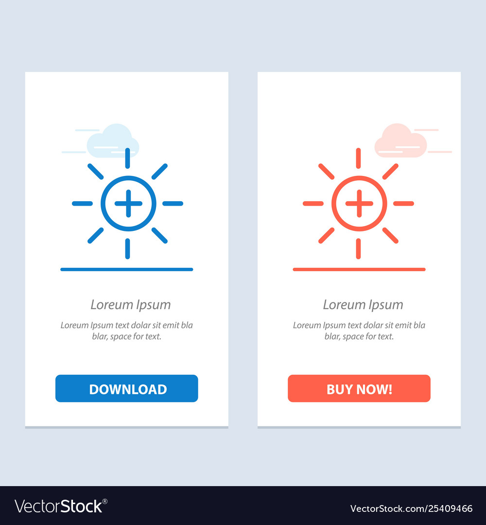 Brightness interface ui user blue and red