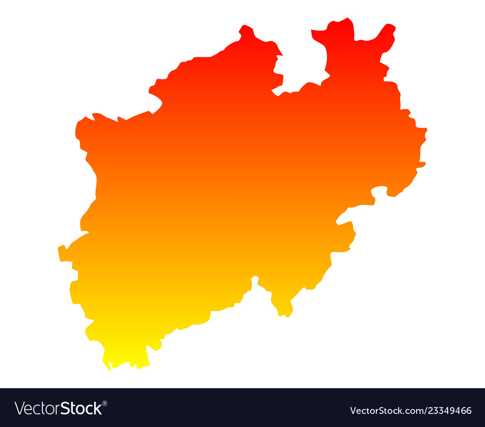 Map of north rhine-westphalia