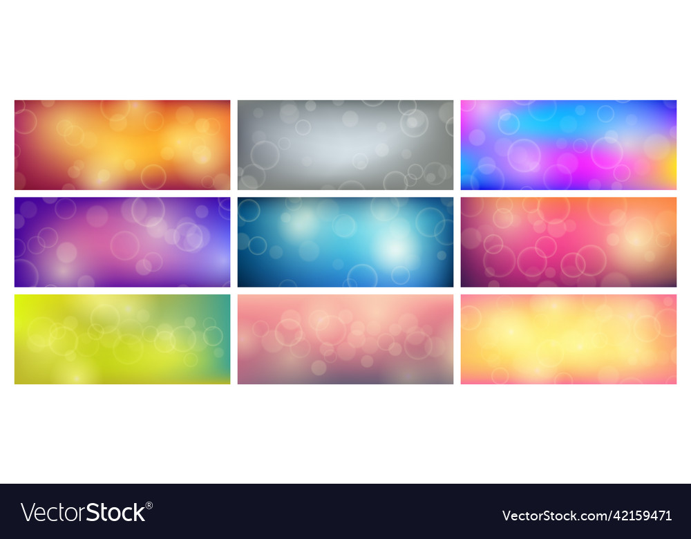 Abstract background with blur bokeh light effect