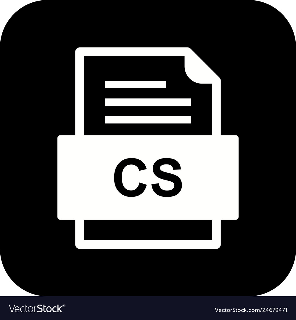 Cs file document icon