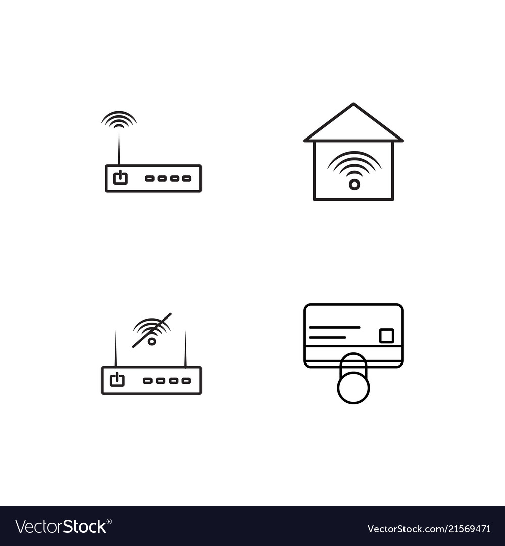 Electrical devices linear icons set simple