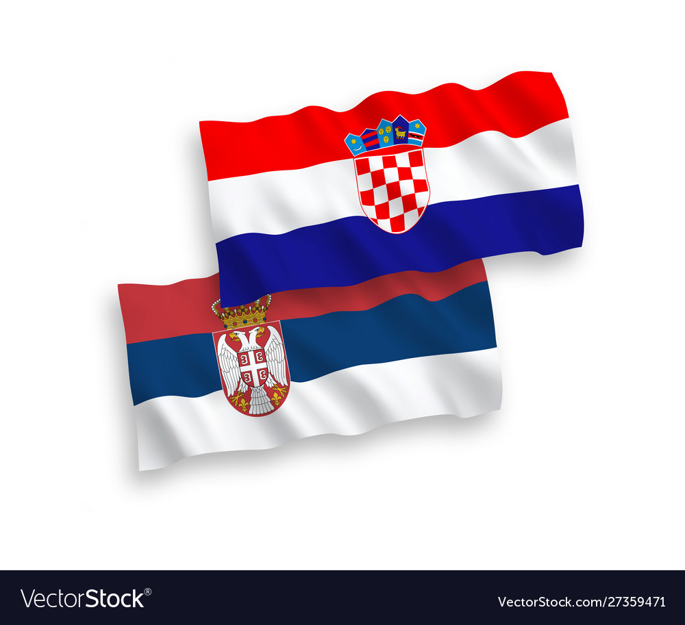 croatian and serbian flag