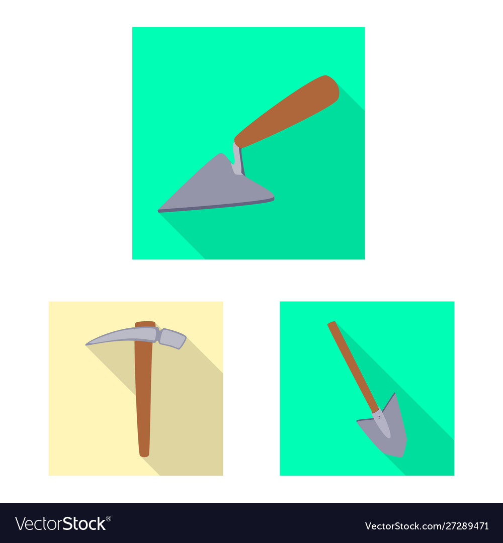 Isolated object story and items symbol set vector image Isolated object story and items symbol set