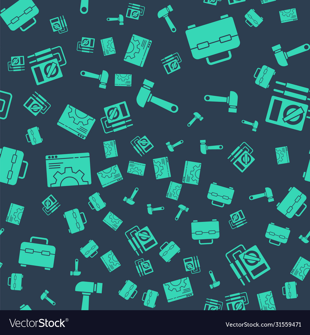 Set hammer toolbox browser setting vector image Set hammer toolbox browser setting