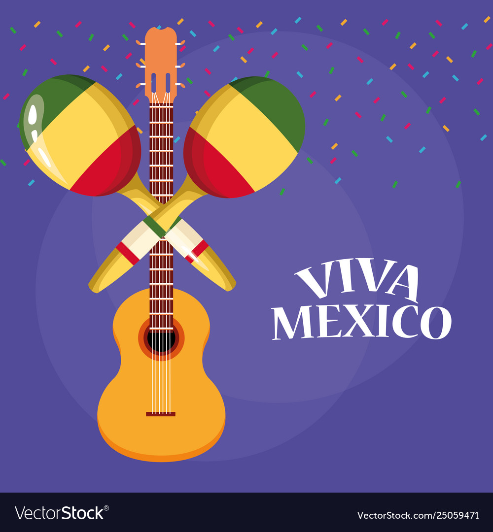 Viva mexico cartoons Royalty Free Vector Image