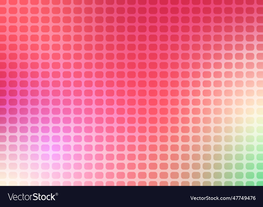 Bright color vivid square gradient pattern vector image Bright color vivid square gradient pattern