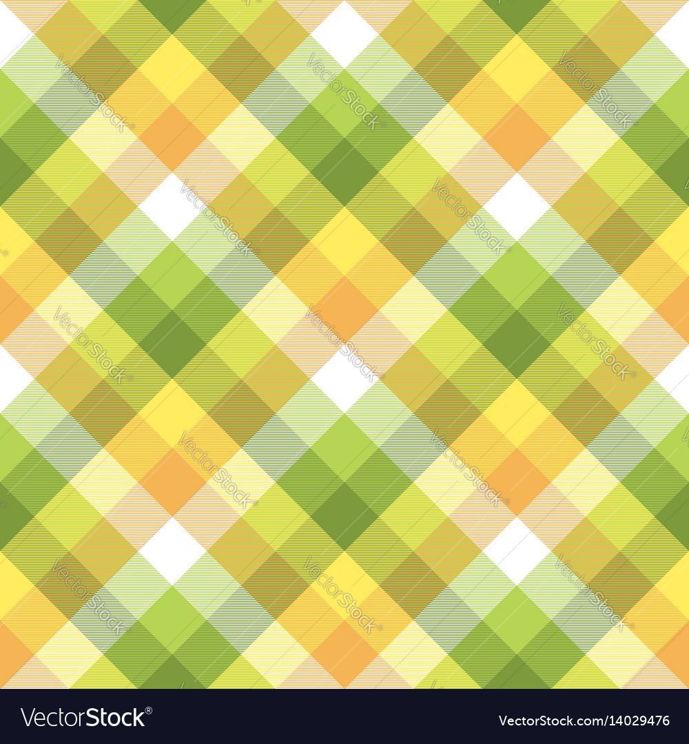 Color Plaid Tablecloths Seamless Fabric Texture Vector Image