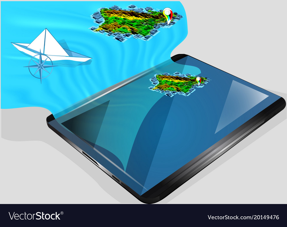 Navigation abstract map
