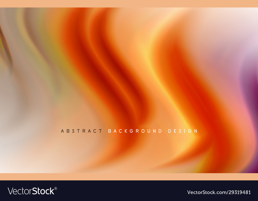 Abstract background - fluid color gradient waves Vector Image Abstract background - fluid color gradient waves