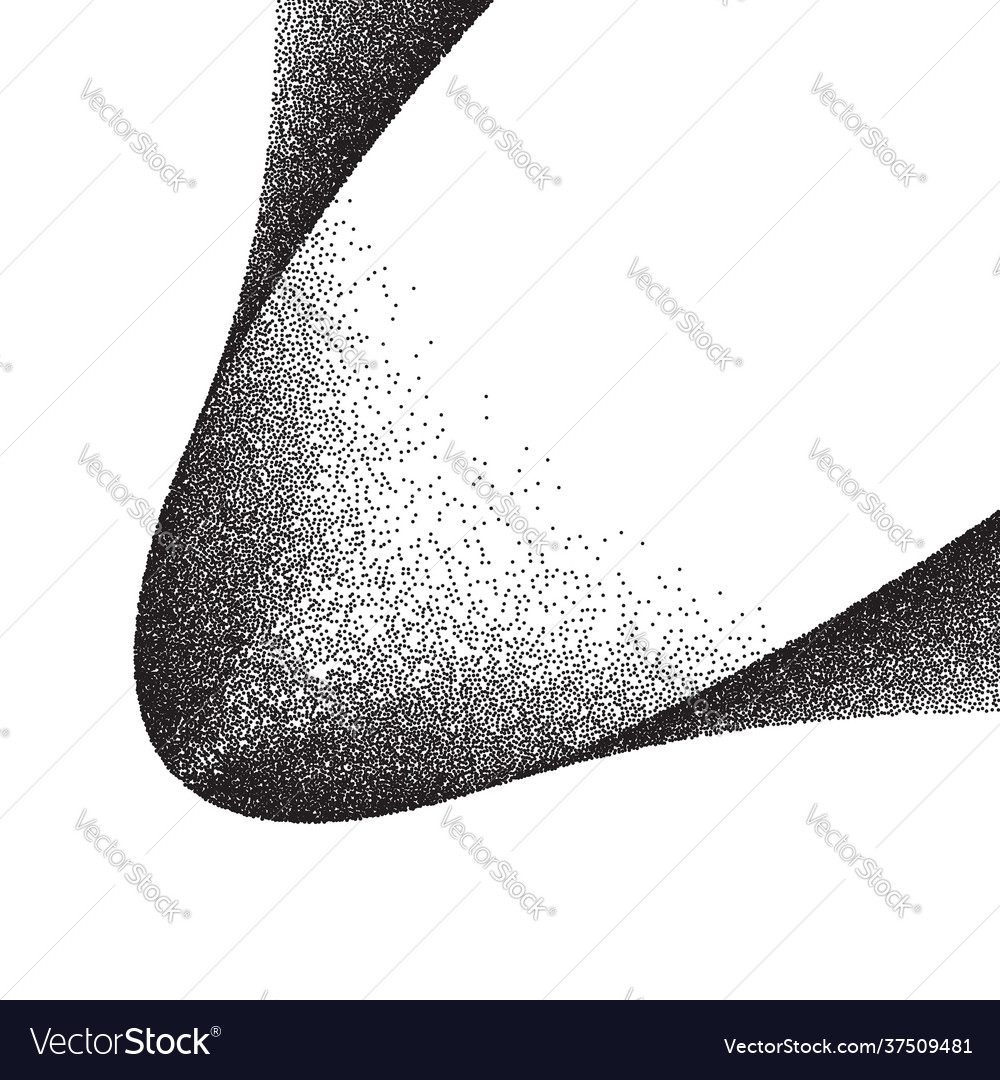 Abstract background with wave scattered dots vector image Abstract background with wave scattered dots