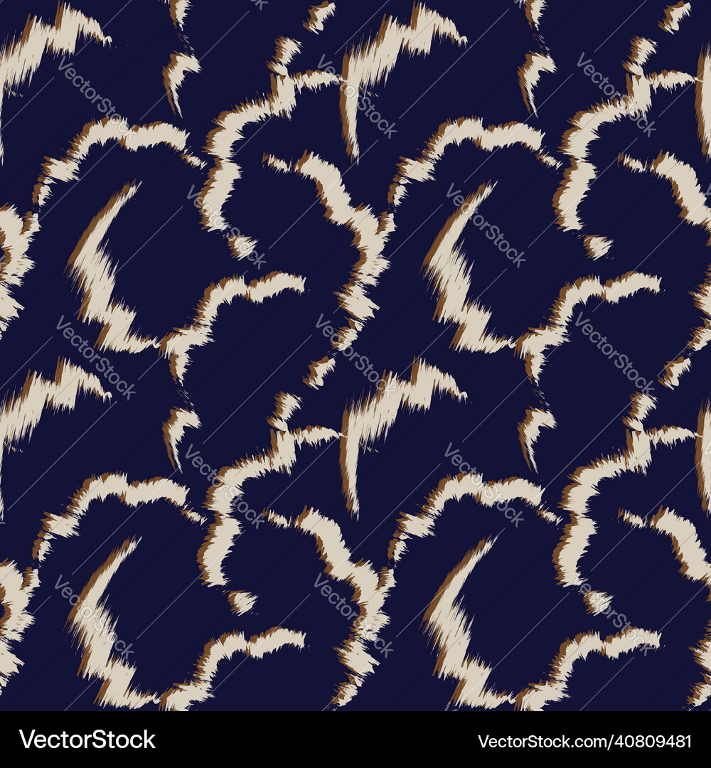 Patterns Fur Vector Abstract brush fur seamless pattern Royalty Free Vector