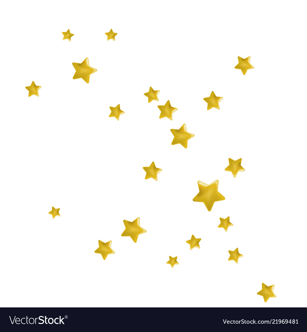 Gold star background Royalty Free Vector Image