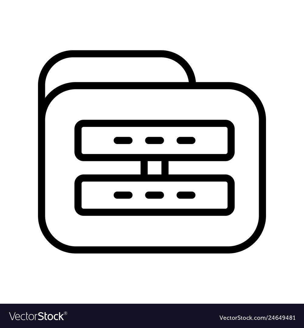 Server folder icon