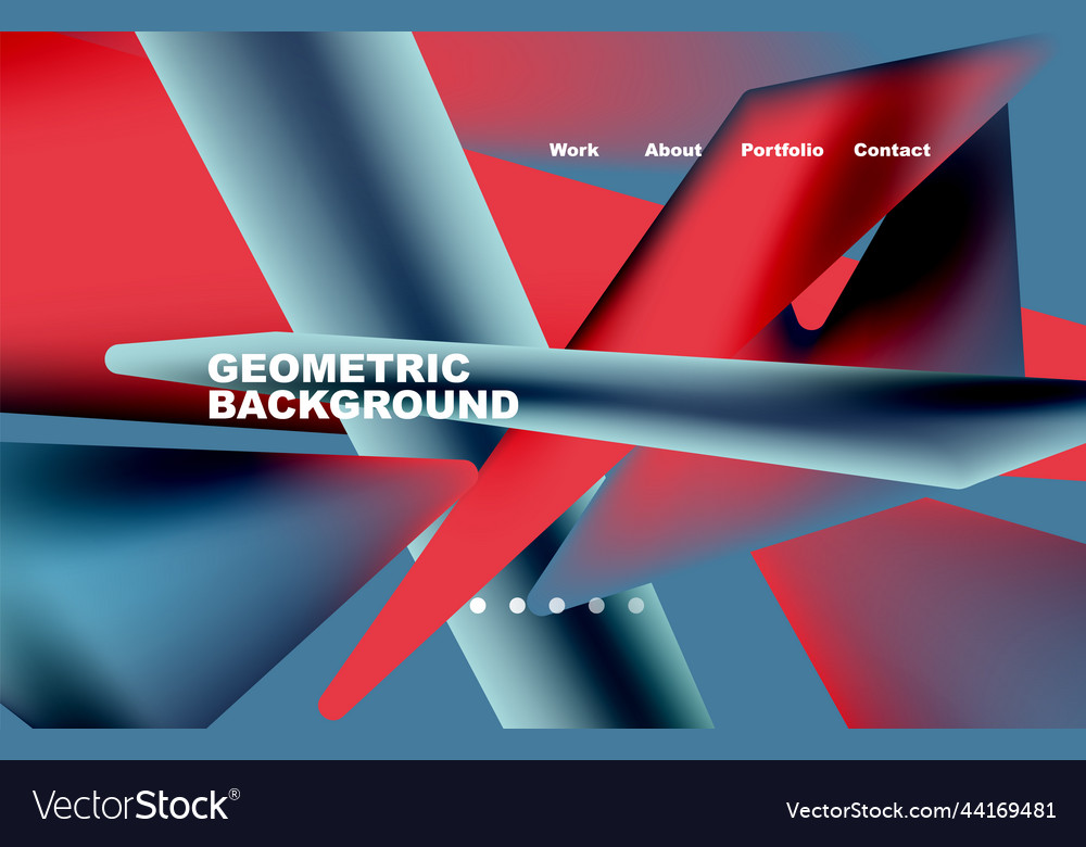 Shards shape composition abstract background web