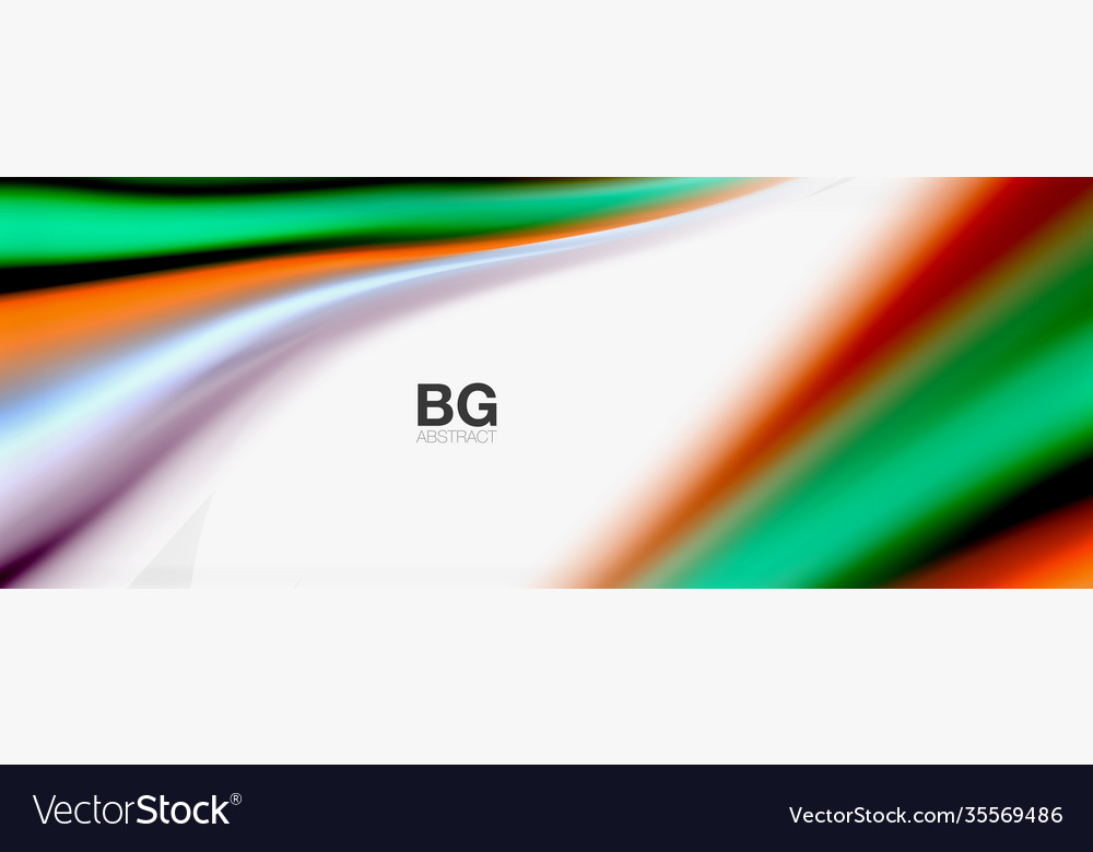 Abstract background smooth flowing lines blurred Vector Image Abstract background smooth flowing lines blurred