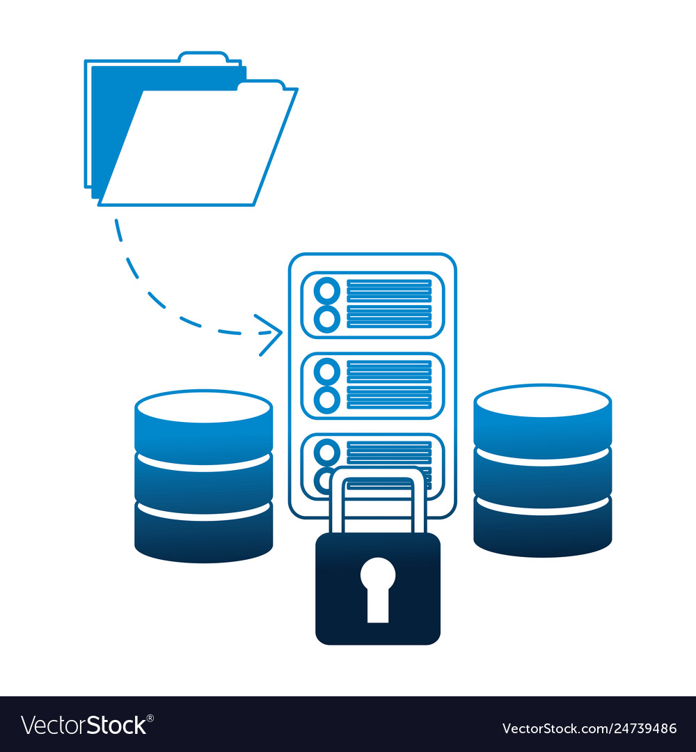 Database server center file information security
