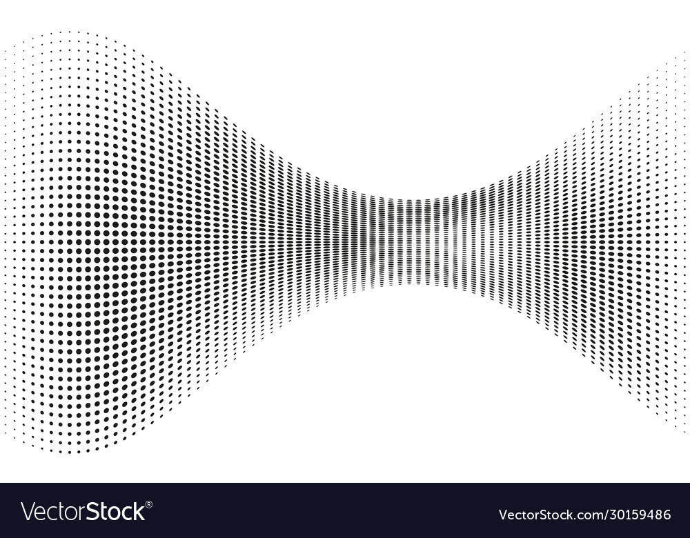 Halftone abstract point design element template