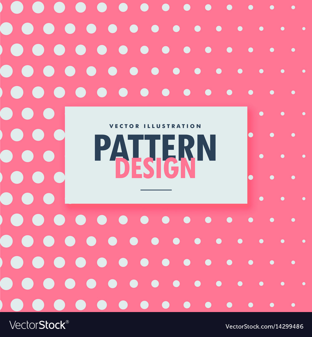 Pink Polka Dot Pattern