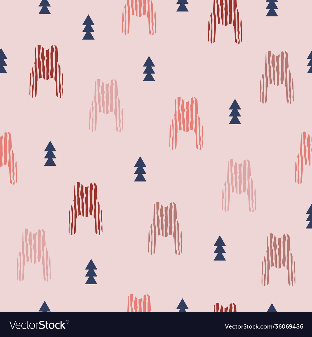 Simple stripe hounds tooth repeat pattern design vector image Simple stripe hounds tooth repeat pattern design