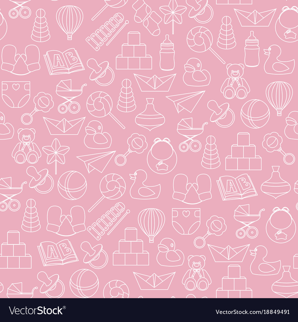 pink baby toys