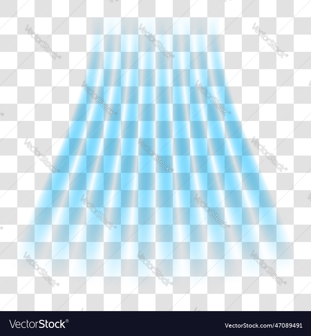 Cool Air Flow with Sparkling Rays