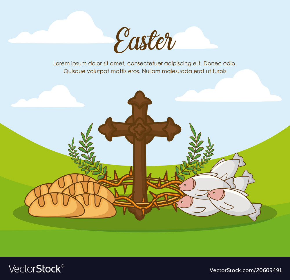 Happy easter design Royalty Free Vector Image - VectorStock