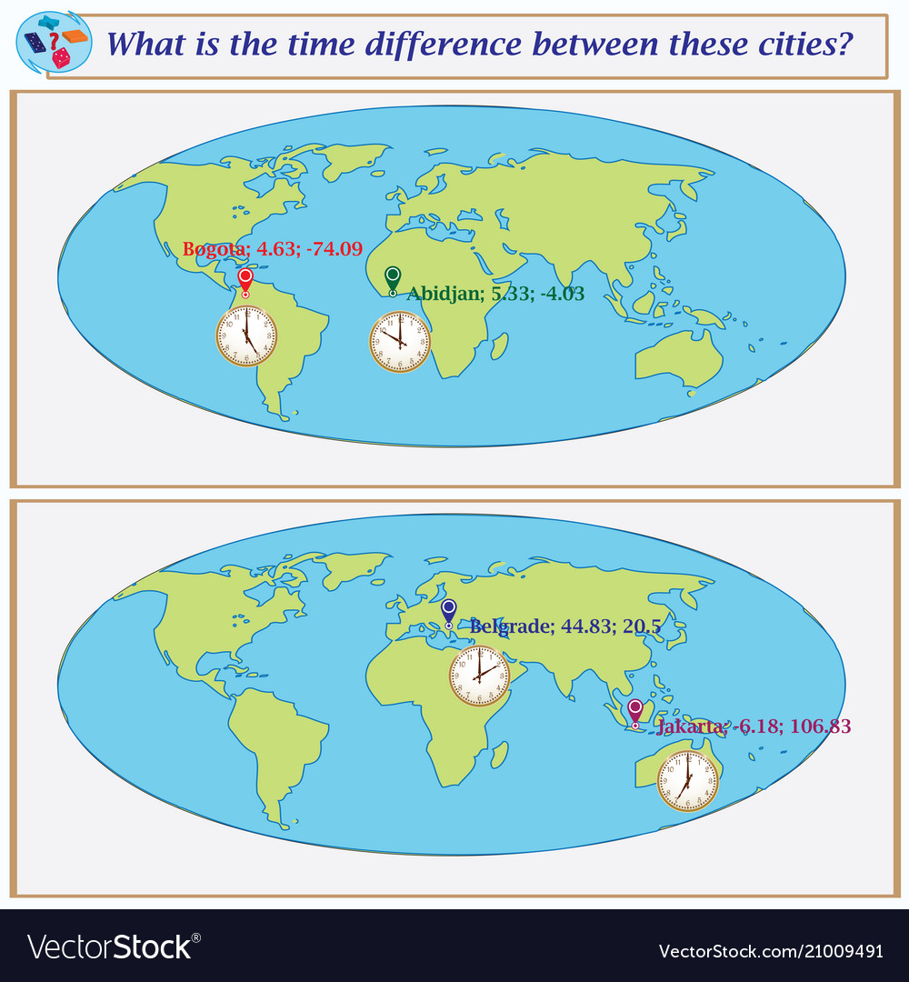 Logical task what is the time difference between