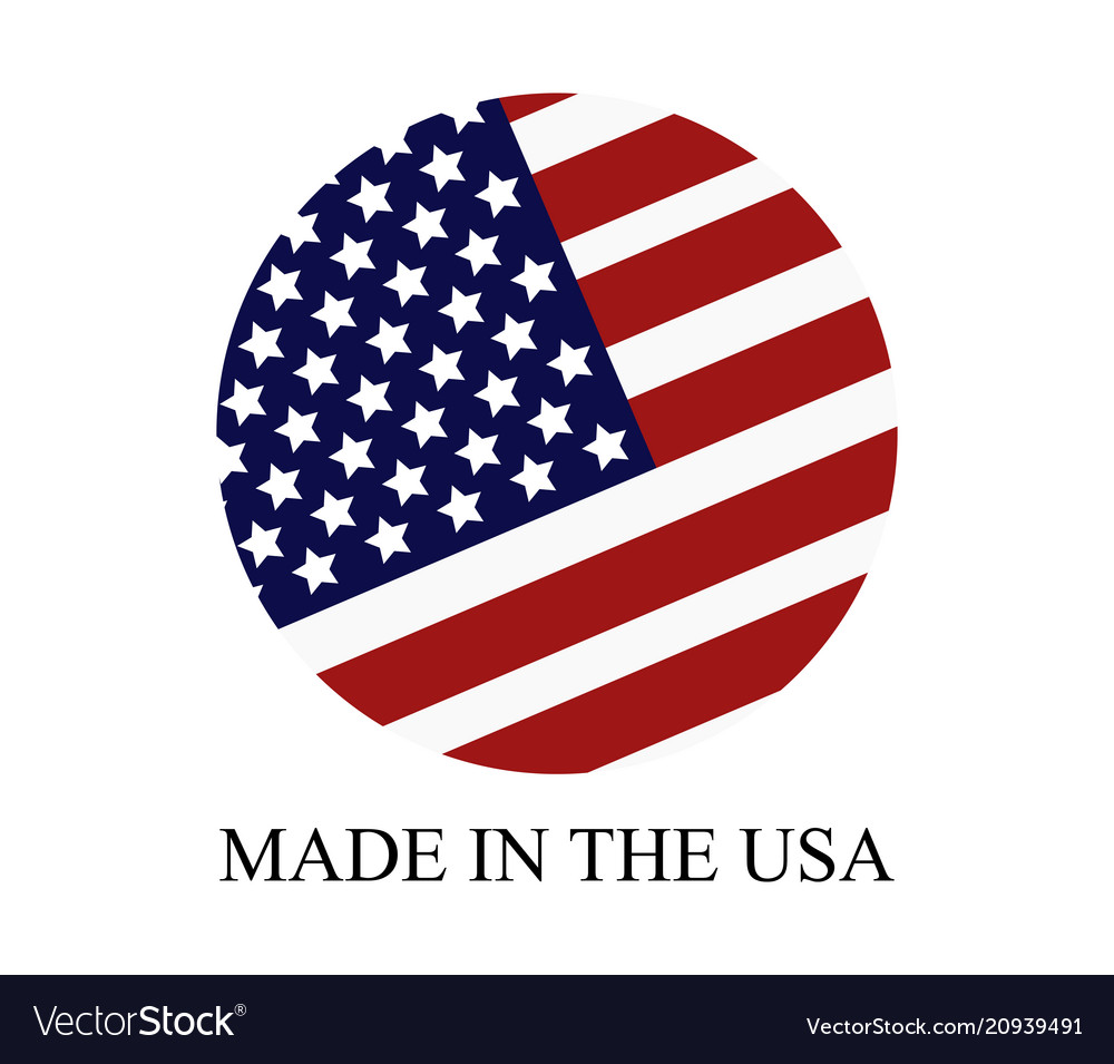 USA Flag Icon - Made in America