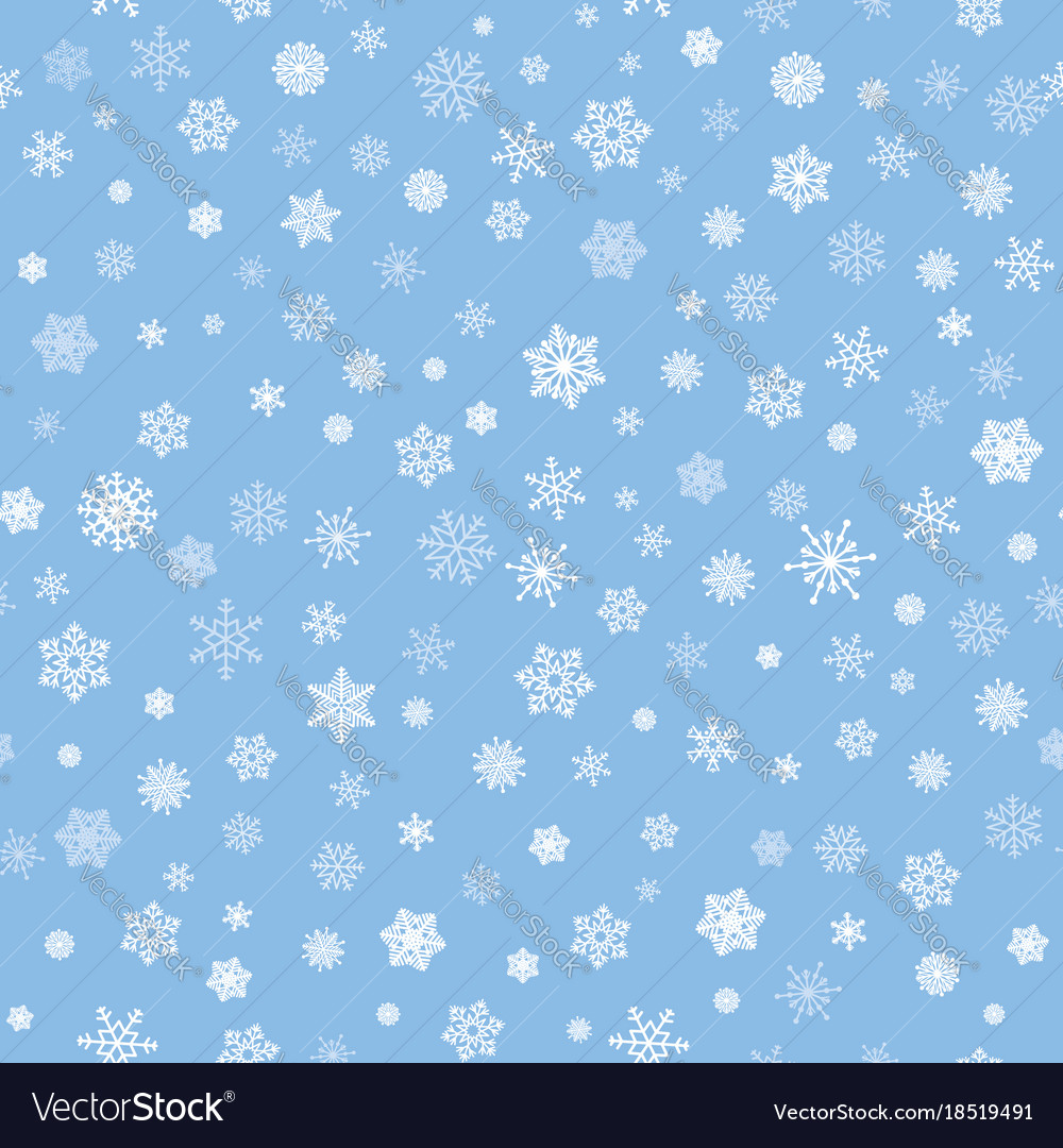 Winter Snowflake Pattern