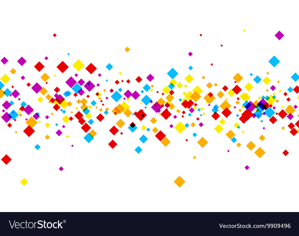 Background with color rhombs