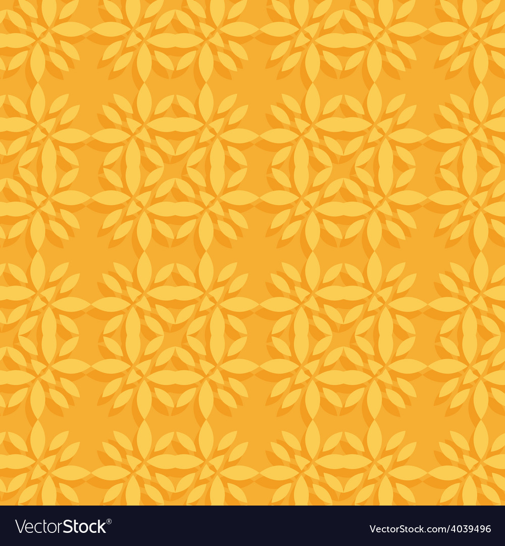 Geometric Floral Pattern