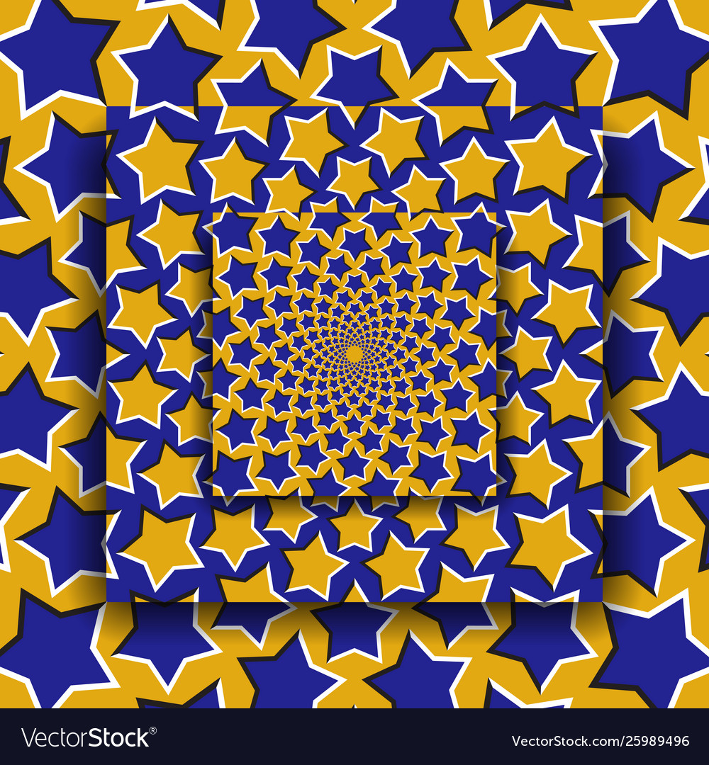 Moving platforms with a circular starry pattern vector image Moving platforms with a circular starry pattern