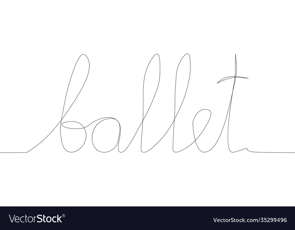 Self drawing animation continuous line Vector Image Self drawing animation continuous line