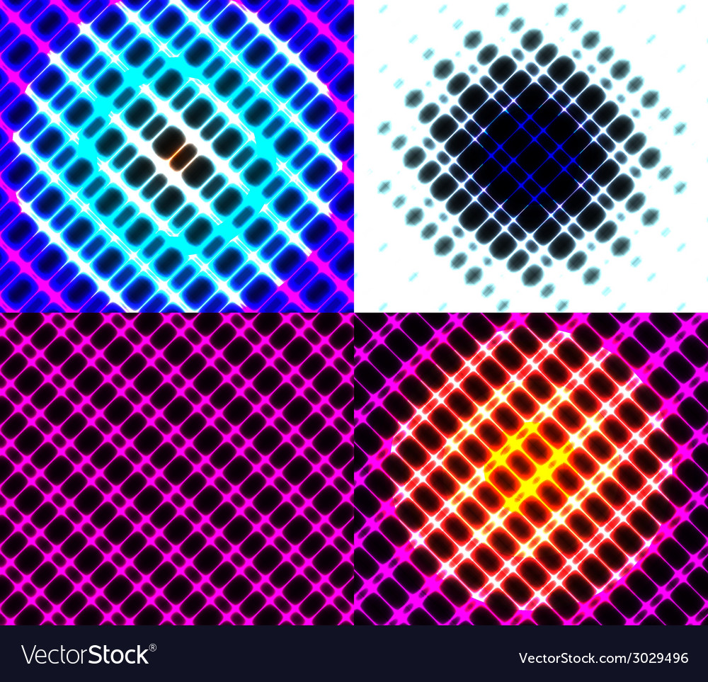 Set of dark abstract spectrum background lines