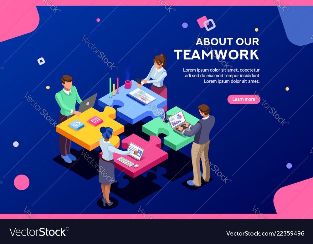 Startup web page template banner Royalty Free Vector Image Startup web page template banner Royalty Free Vector Image