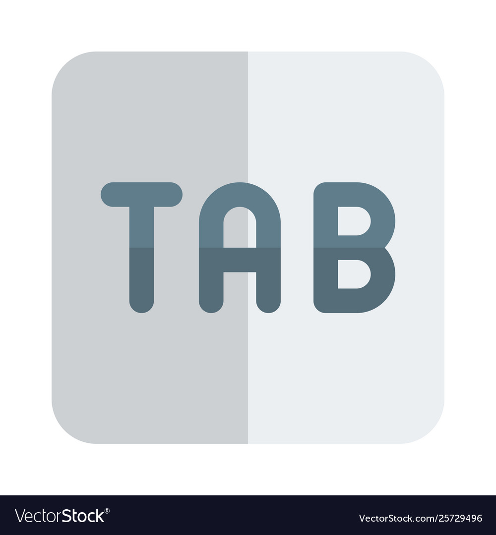 Tab function key for shifting to next menu