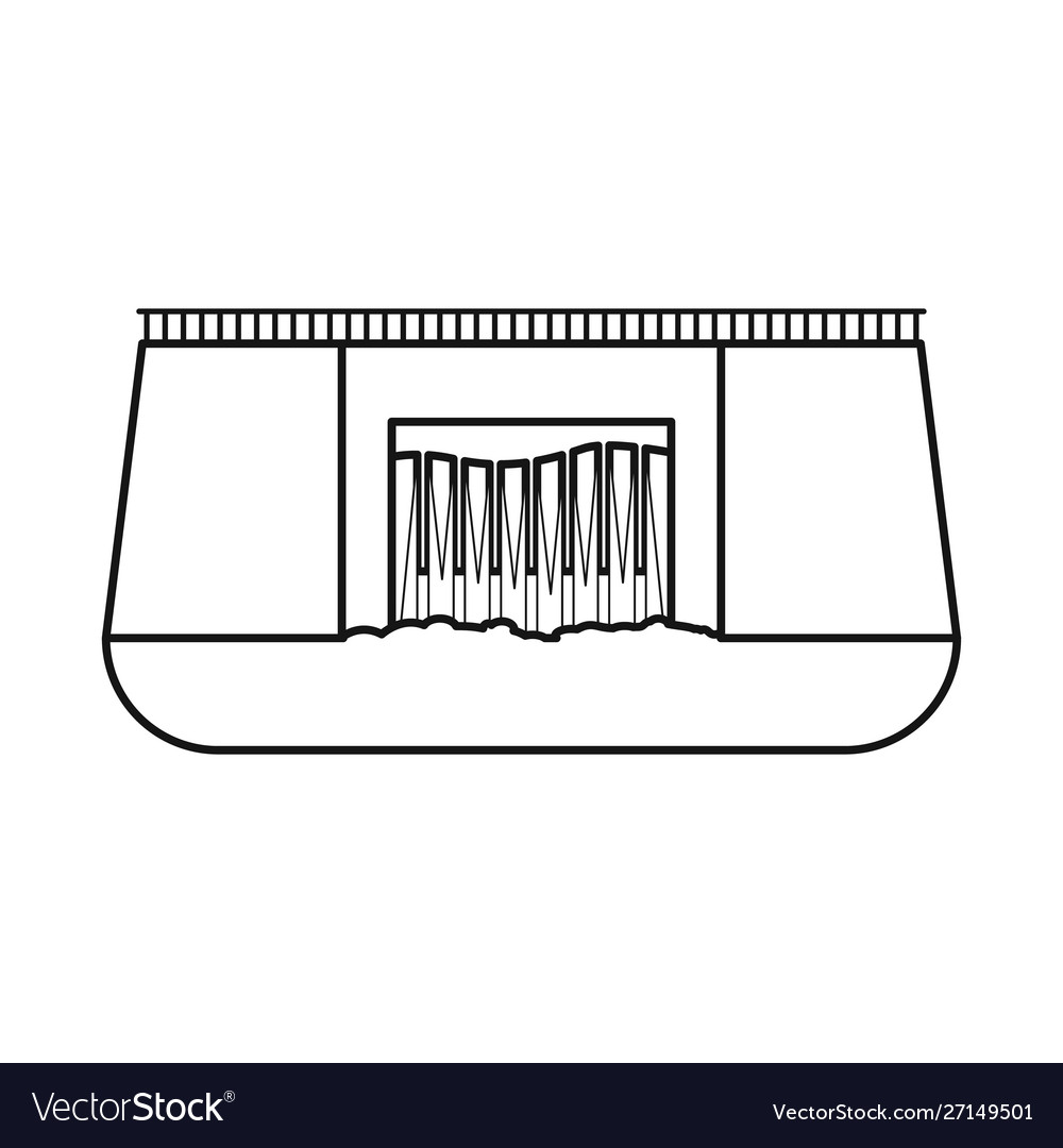 Isolated object hydro and station logo set
