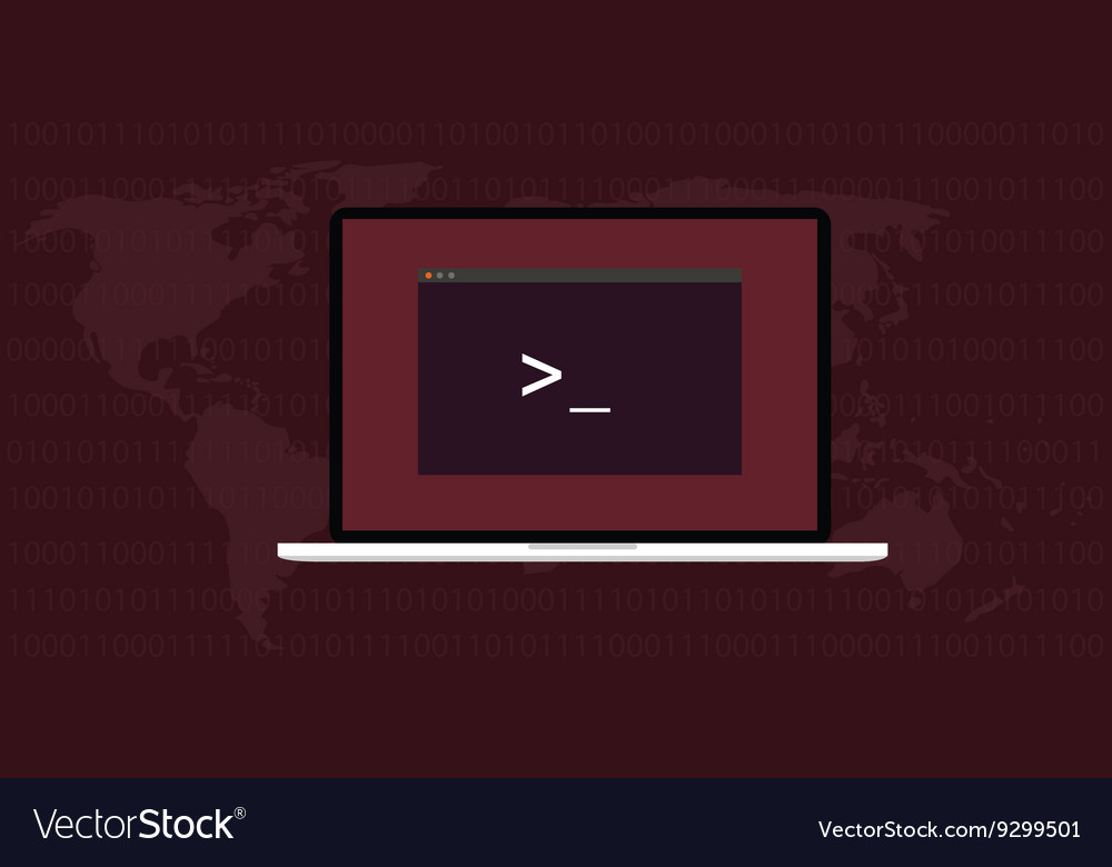 Linux interface screen