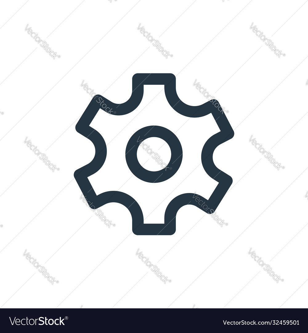 Setting Icon - Outline Style